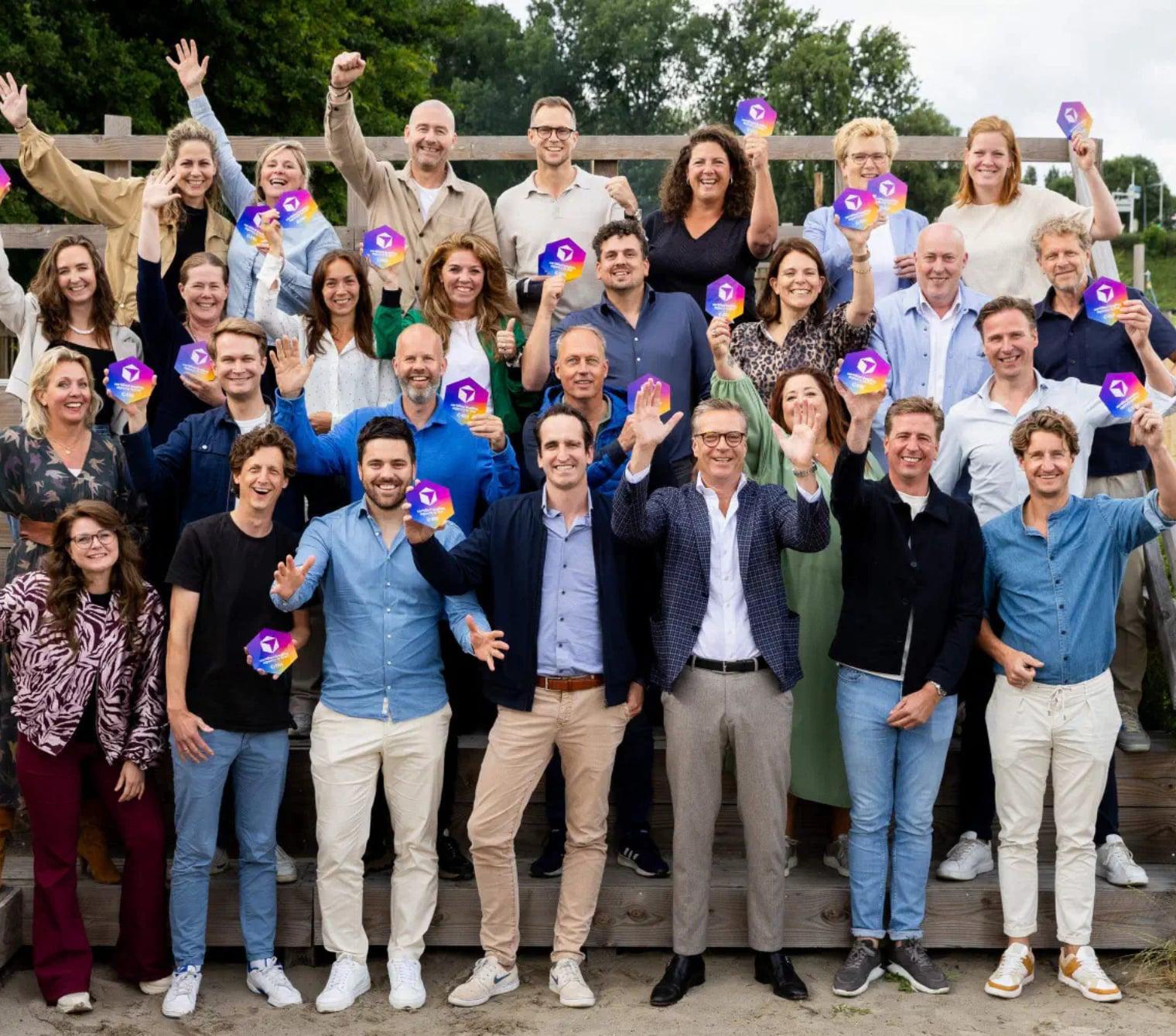 Kleurenpalet van de huisstijl van IDEA
