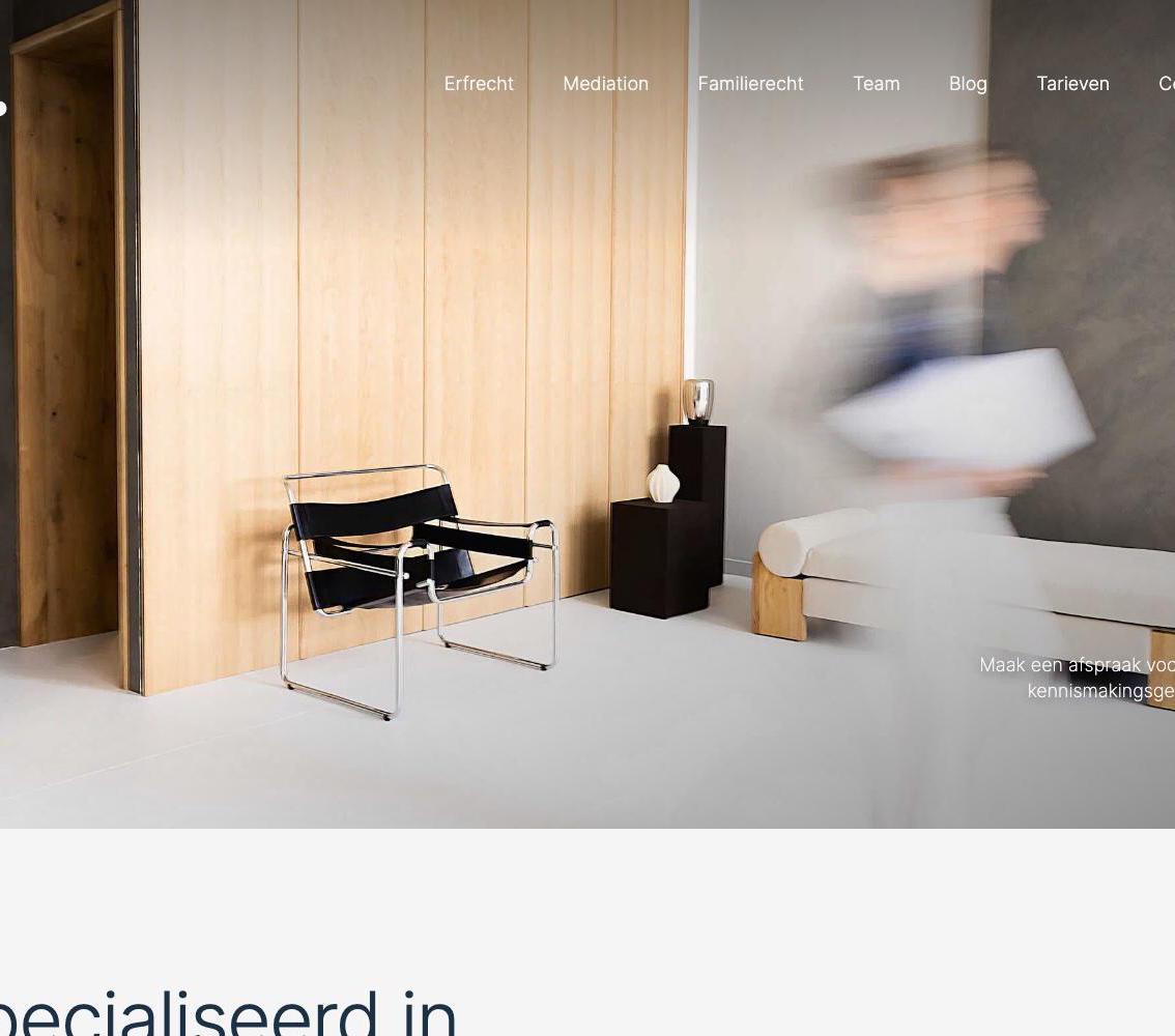 SILK Advocaten & Mediators homepage