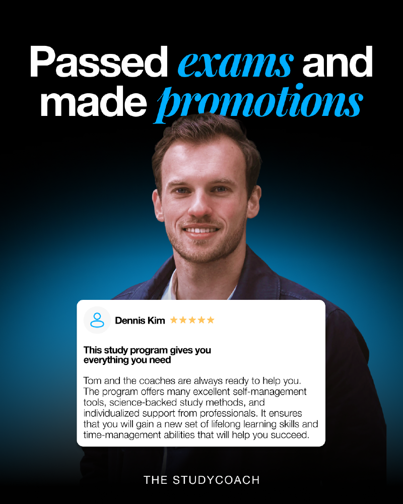 Advertentie van The Study Coach