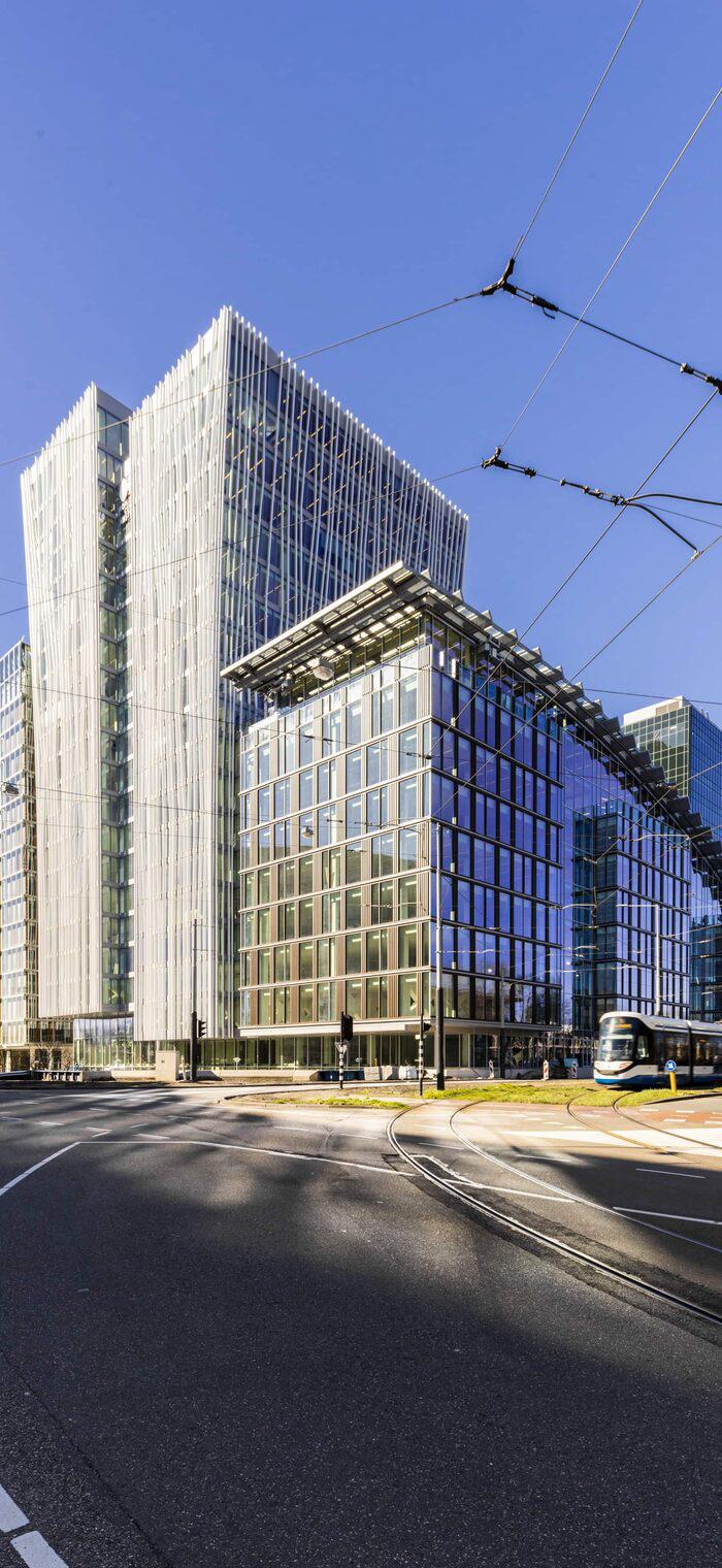 The WTC Amsterdam building on the Zuidas